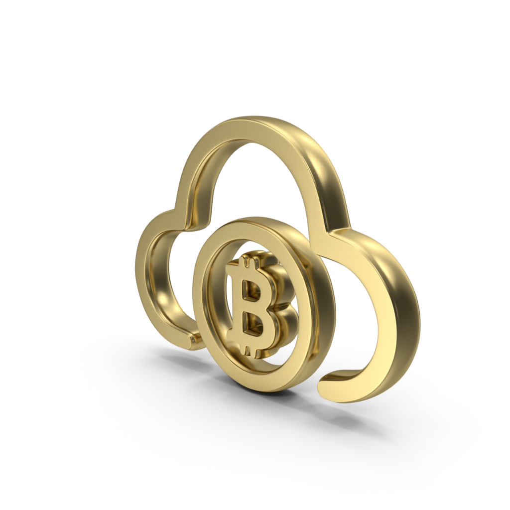 Cloud Bitcoin Symbol.H03.2k